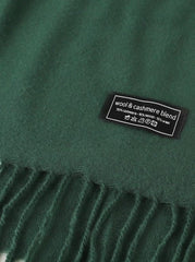 Andcopenhagen - Cashmeretørklæde Dark green - 70% cashmere tørklæde