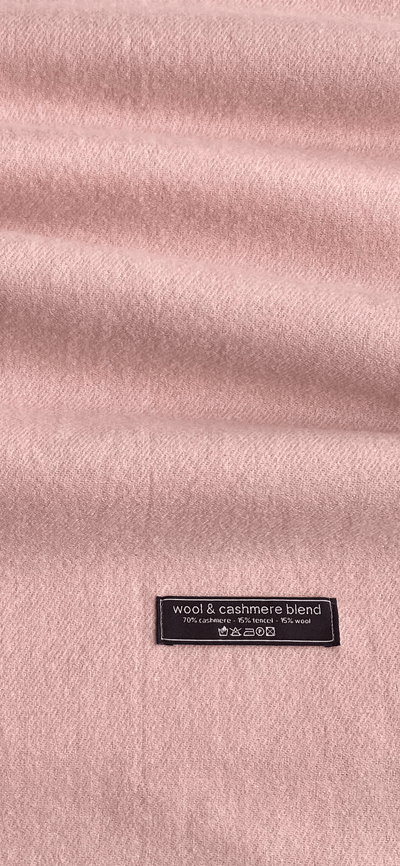 Andcopenhagen cashmeretørklæder Andcopenhagen - Cashmeretørklæde lyserød - 70% cashmere ( bemærk preorder)