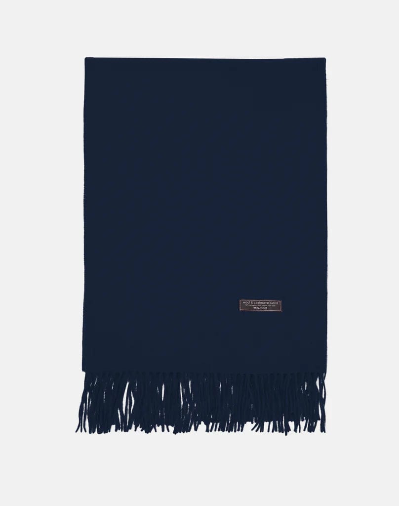 Andcopenhagen - Cashmeretørklæde Navy - 70% cashmere tørklæde
