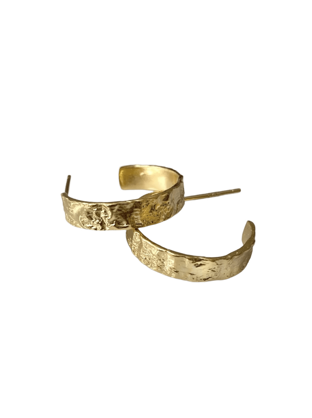 Andcopenhagen Accessories Andcopenhagen - Isobel hoops - Guldbelagte øreringe