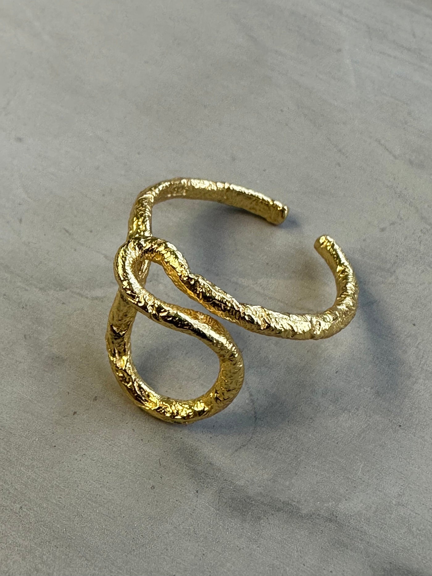Andcopenhagen Smykker Andcopenhagen Mathilda Ring - 18 karat guldbelagt sterlingsølv - guld