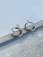 Andcopenhagen - Earrings - 925 sterling silver - Classic swirl