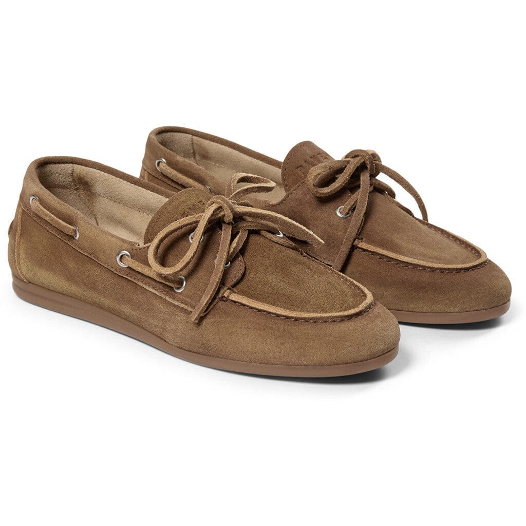 Pavement Sko Ballerina Loafers - Taupe Suede - Marin - Pavement (Bemærk preorder)