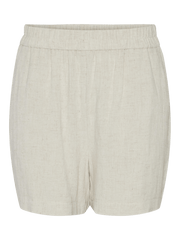 Beige Linen shorts - Vinsty - Pieces