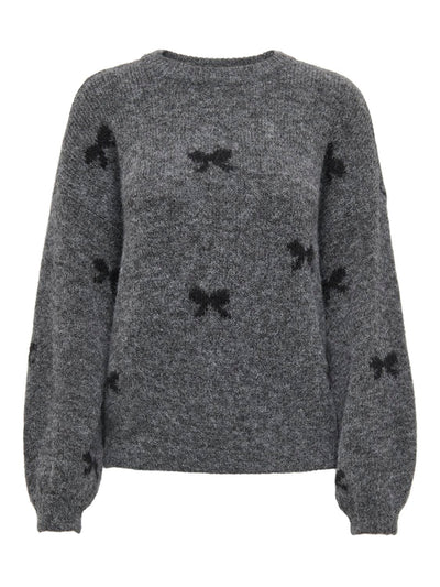 Only - Strik - Medium grey melange - Brunhilda Life