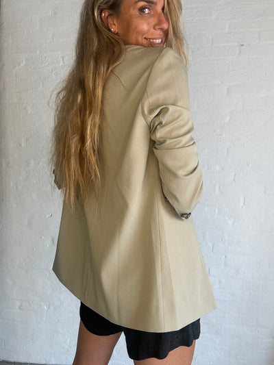 Sassy Copenhagen Overdele Blazer - Sand - Daphne - Sassy Copenhagen