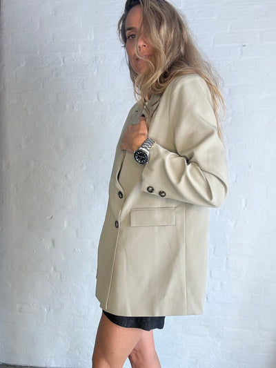 Sassy Copenhagen Overdele Blazer - Sand - Daphne - Sassy Copenhagen