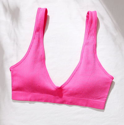 Sassy Copenhagen Undertøj Bralette - Bright pink - Mone - Sassy Copenhagen