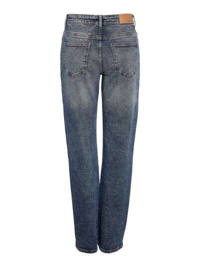 Noisy May - Jeans - Dark blue denim - Monica HW Straight