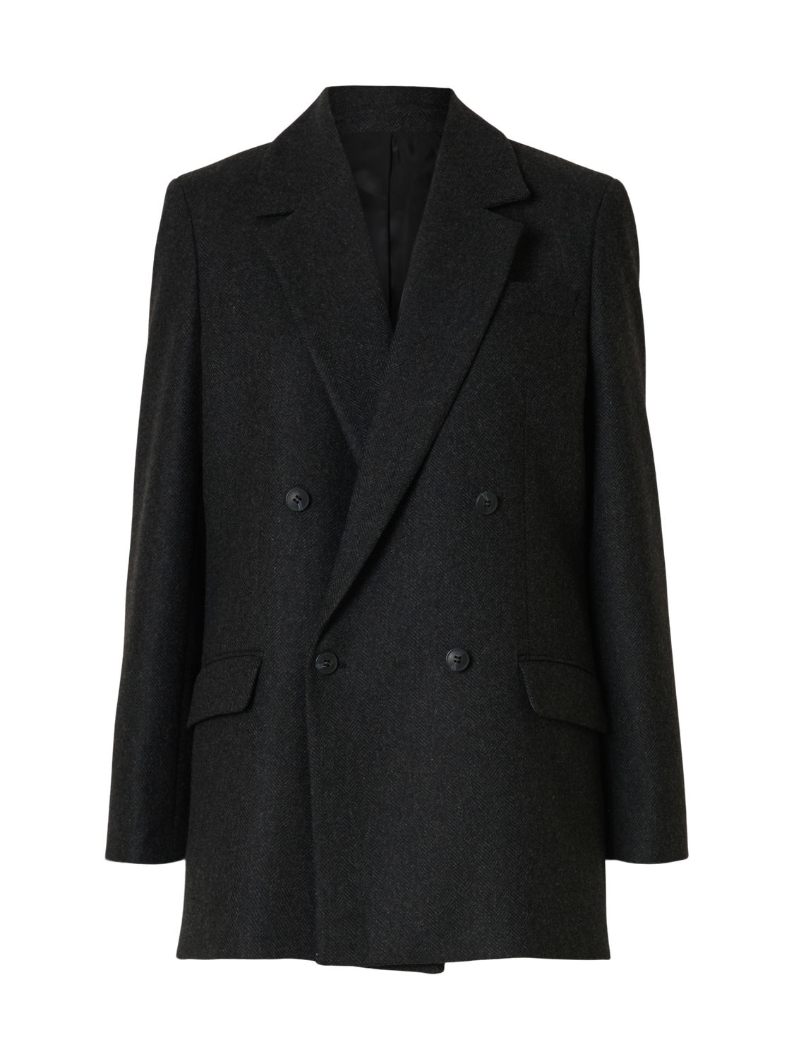 Selected Femme - Blazer - Black Wool - Elin