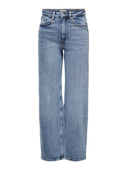 Denim Blue Wide Jeans - Juicy Only