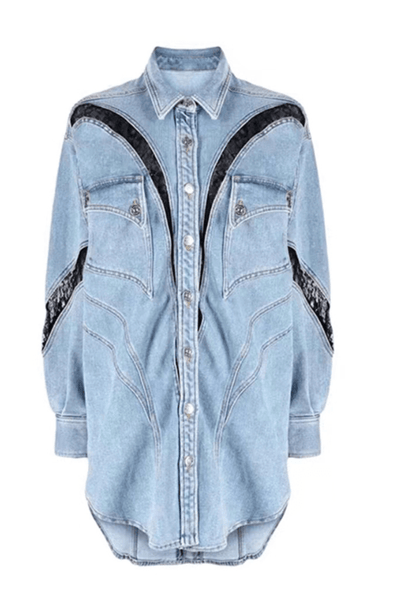 Sassy Copenhagen Kjoler Denim kjole - Light blue - Vienna - Sassy Copenhagen