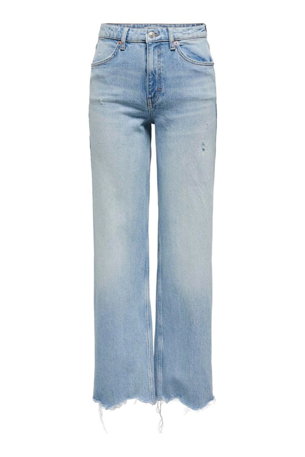 Only Underdele Denim light Blue Wide Jeans - Dot juicy - Only