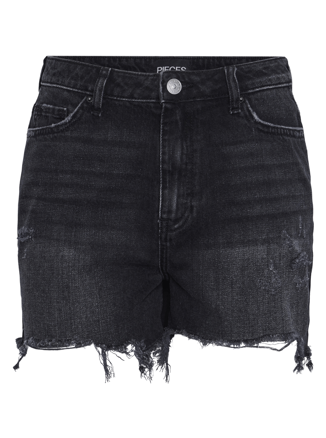 Pieces Underdele Denim shorts - Black - Summer HW - Pieces