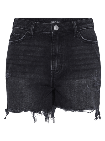 Pieces Underdele Denim shorts - Black - Summer HW - Pieces