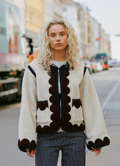 Sissel Edelbo - Jakke - Off White - Tamara sss