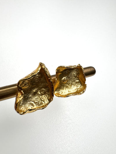 Andcopenhagen Guldøreringe folded leaf Guld øreringe - Sera 18 karat guldbelagt - Andcopenhagen