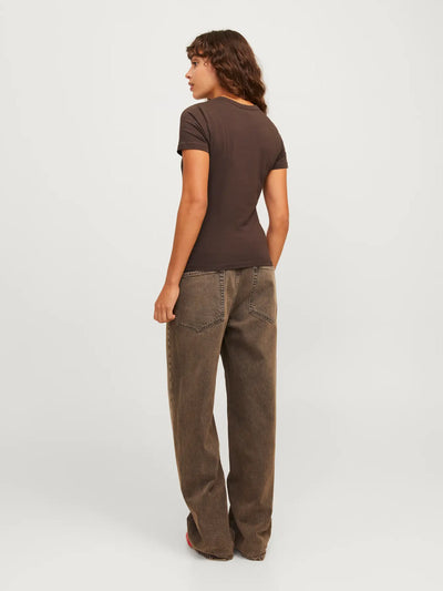 JJXX - T-shirt - Seal brown - Gigi size ss tee