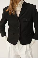 The Garment - Blazer - Black - grand Fitted Jacket