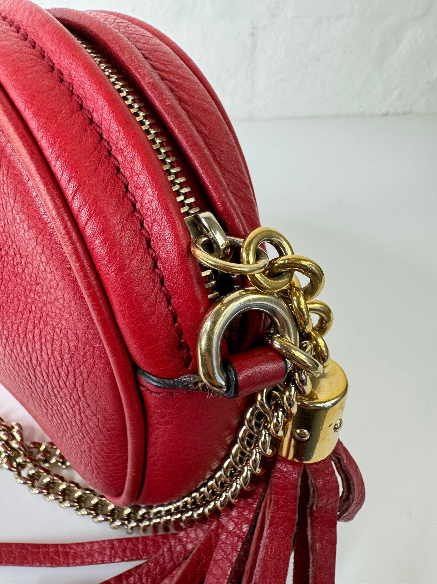 Preloved tasker & punge Gucci - Soho chain crossbody bag - Secondhand