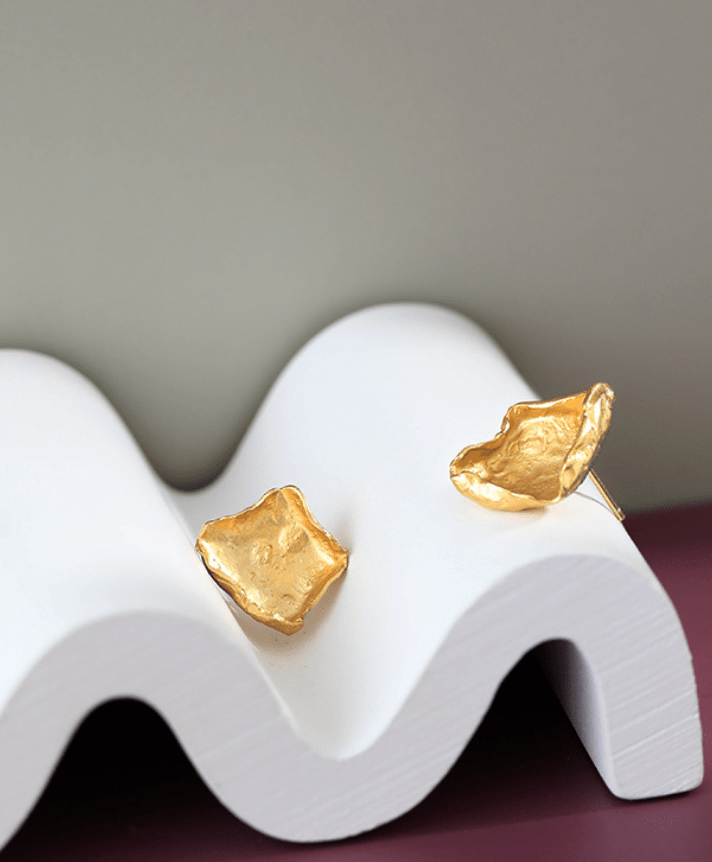 Andcopenhagen Guldøreringe Guld øreringe - Sera 18 karat guldbelagt - Andcopenhagen