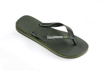 HAVAIANAS Sko HAVAIANAS - Brasil Logo Olive Green   - Klipklapper