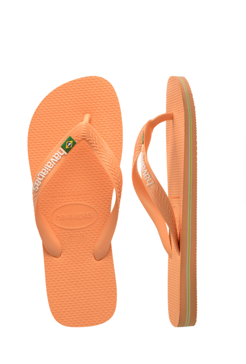 HAVAIANAS Sko HAVAIANAS - Brasil Logo Peach   - Klipklapper