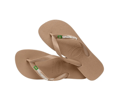 HAVAIANAS Sko HAVAIANAS - Brasil Logo rose gold   - Klipklapper