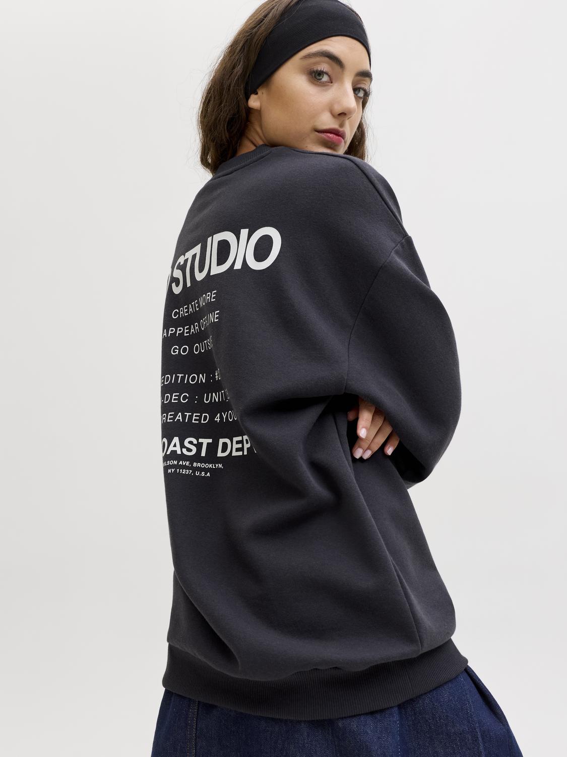 JJXX - Sweatshirt - Phantom Black - Sandra