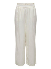 Linen trousers - Striped - Petra - JDY 