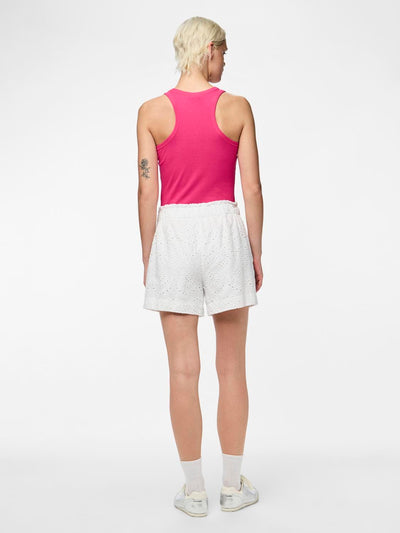 Pieces Underdele Hvid Blonde Shorts - Vilde - Pieces