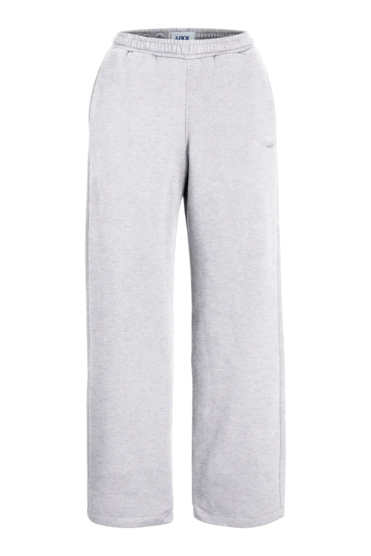 Grå sweatpants fra JJXX med elastisk talje, lige ben og sidelommer.