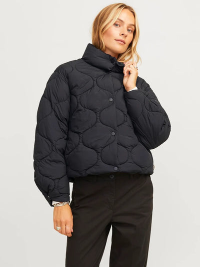 JJXX - Jakke - Kort Quilted sort - Sena