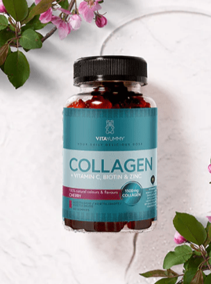 VitaYummy beauty Kosttilskud - Collagen Cherry - VitaYummy