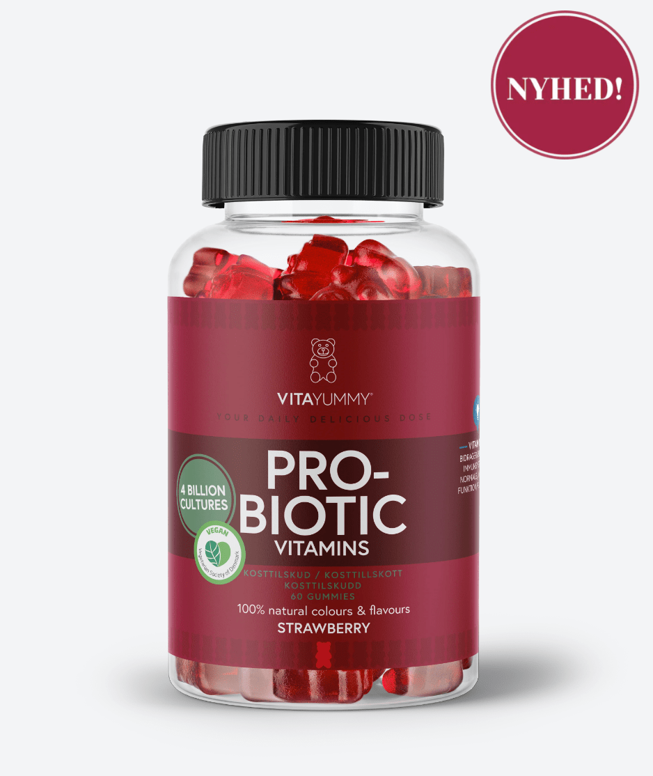 VitaYummy beauty Kosttilskud - Probiotic - Strawberry -  VitaYummy sss