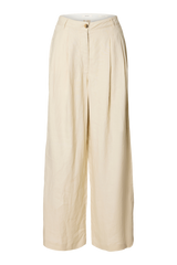 Selected Femme - Trousers - Oatmeal - Magna
