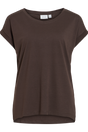 Vila - T-shirt - Coffee bean - Dreamers New Pure