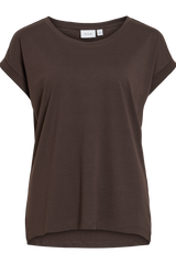 Vila - T-shirt - Coffee bean - Dreamers New Pure