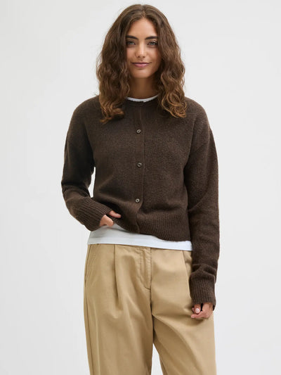 JJXX - Strik Cardigan - Brun - Natalie