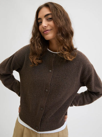 JJXX - Strik Cardigan - Brun - Natalie