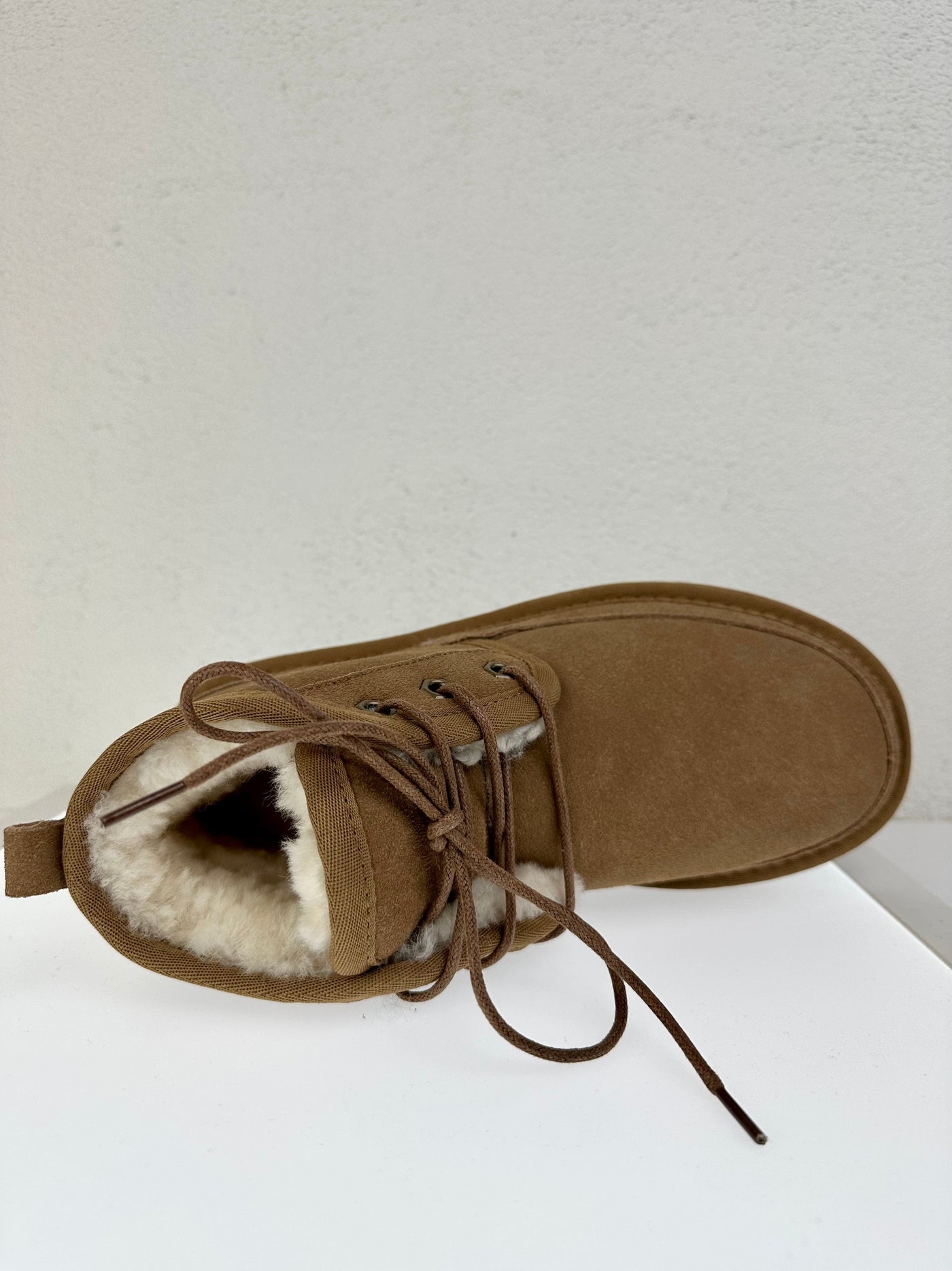 Sassy Copenhagen støvler Lammeskinds bamsestøvler - tan “Normale i str”