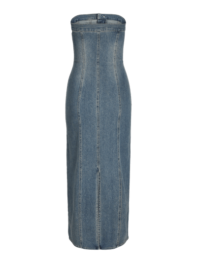 JJXX Kjoler Lang denim kjole - Blue denim - Tinga - JJXX