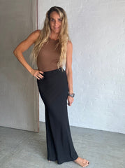 Long skirt - Black - Maddie - Sassy Copenhagen