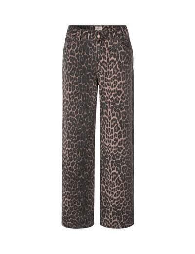 Global Funk Overdele Leopard jeans - Cadian rihne - Global Funk (Bemærk Preorder levering august)