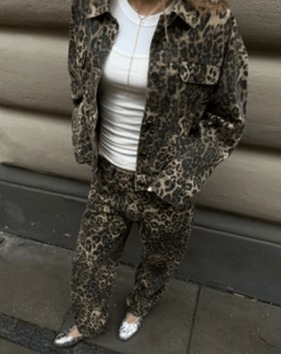 Sofie Schnoor Underdele Leopard jeans - S247100 - Sofie Schnoor