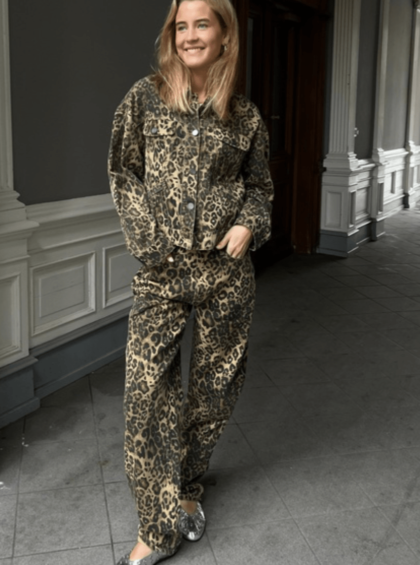 Sofie Schnoor Underdele Leopard jeans - S247100 - Sofie Schnoor