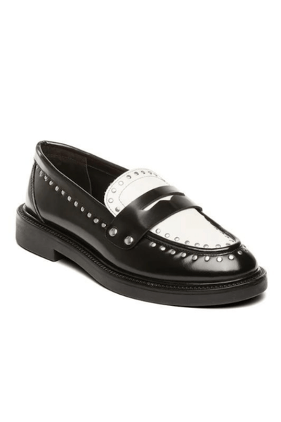 Steve Madden sko Loafers - Black/White - Harloe - Steve madden