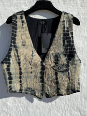 Mønstret vest - Kantha - 243 - Cofur