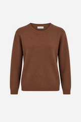 Andcopenhagen Basics - Classic Cashmere - 80% cashmere strik - Rødbrun - Myrna