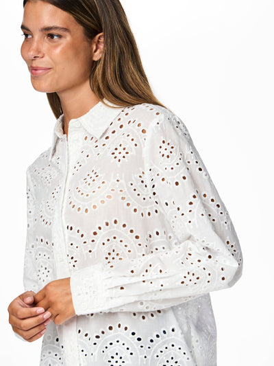 White Lace Shirt - Wild - Pieces